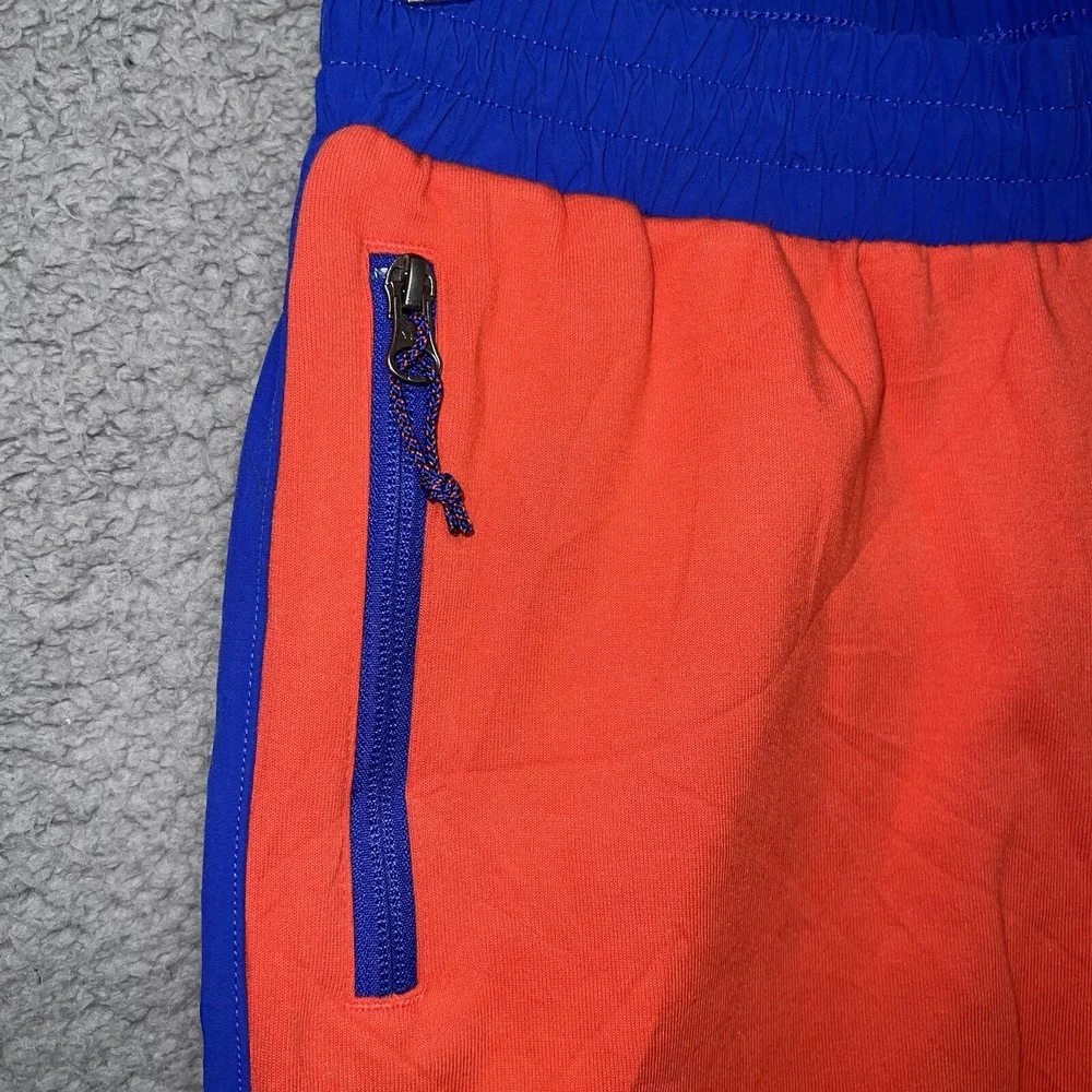 The North Face Shorts Men's‎ Size S Orange Zipped Pockets Drawstring Board